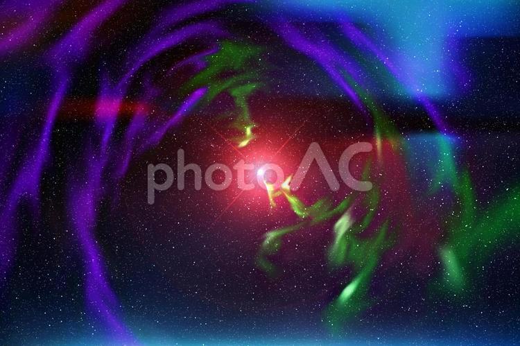 幻想的背景素材　深宇宙 背景素材,背景,素材の写真素材