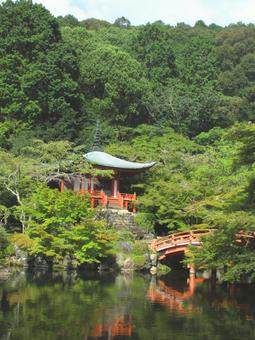 京都府-醍醐寺-大伝法院-弁天堂 京都府-醍醐寺-大伝法院-弁天堂の写真