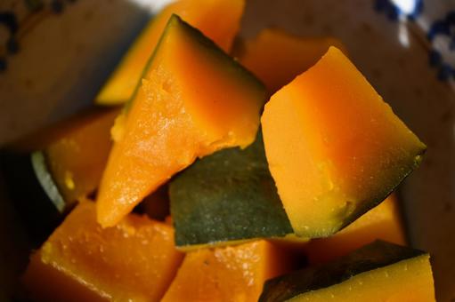かぼちゃの煮物 01 かぼちゃの煮物 01の写真
