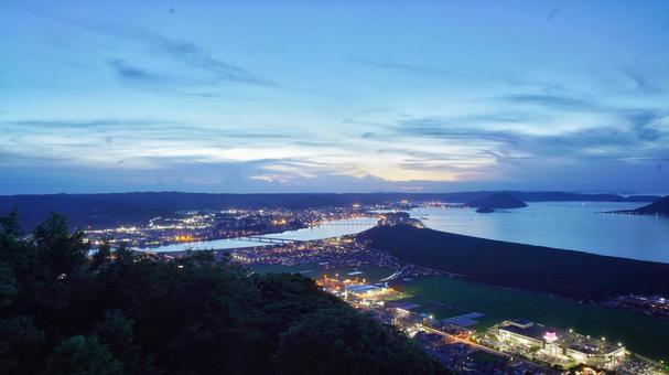Beautiful view from Mt. Kagami, JPG