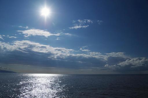 海と太陽 海と太陽の写真
