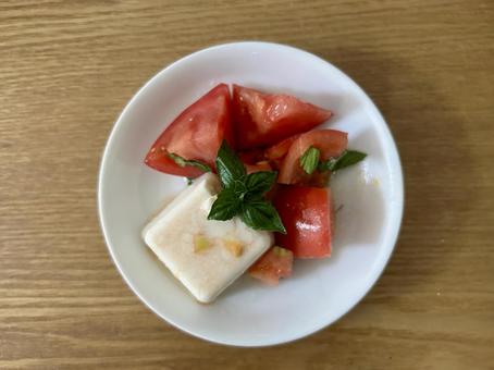 豆腐のカプレーゼ 豆腐のカプレーゼ カプレーゼ,豆腐,トマトの写真素材