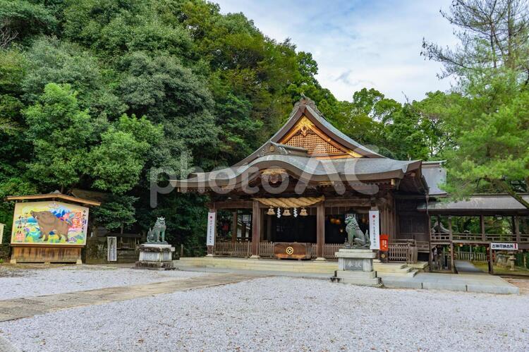 和霊神社の風景 和霊神社,宇和島市,愛媛県の写真素材