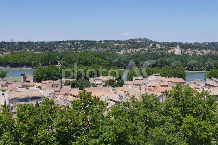 世界遺産フランス・アヴィニョンの歴史街道 フランス,ヨーロッパ,街並みの写真素材