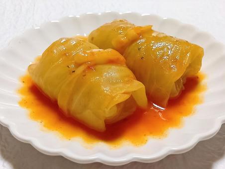 ロールキャベツ　トマト味 ロールキャベツ,洋食,おかずの写真素材