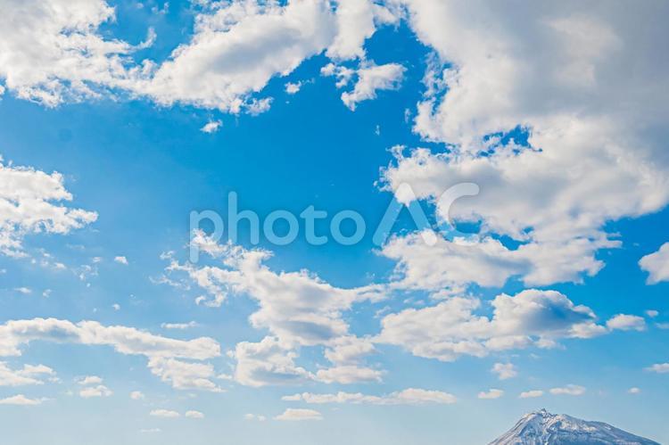 北海道　快晴の支笏湖 北海道,hokkaido,支笏湖の写真素材