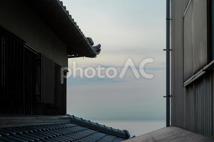 ［街角スナップ］島の風景｜淡路島 淡路島,兵庫県,淡路市の写真素材
