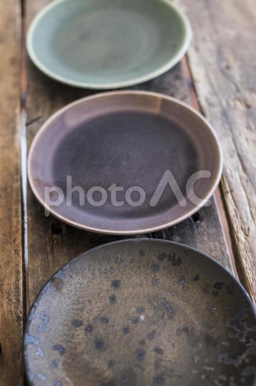 和食器を並べる 和食器,和,食器の写真素材
