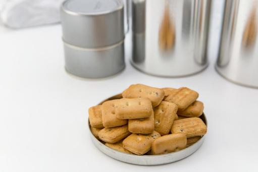 乾パン 乾パン ビスケット,乾パン,非常食の写真素材