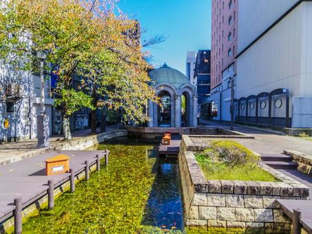 【高知県】高知市・よさこい公園 よさこい公園,高知市,高知県の写真素材