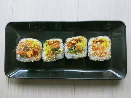 キンパ キンパ キンパ,食べ物,食品の写真素材
