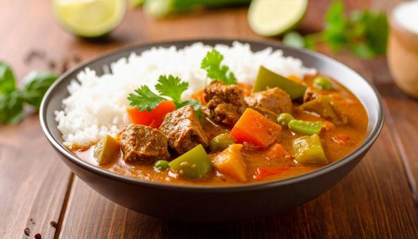 夏野菜カレー 夏野菜カレーの写真
