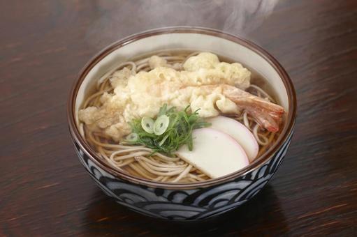 天ぷら蕎麦 天ぷら蕎麦 天ぷら蕎麦,そば,天ぷらの写真素材