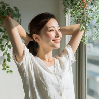自然光に包まれる癒やしの時間 自然光に包まれる癒やしの時間の写真