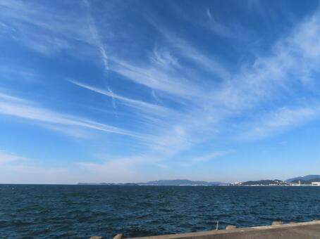 空と海 空と海の写真