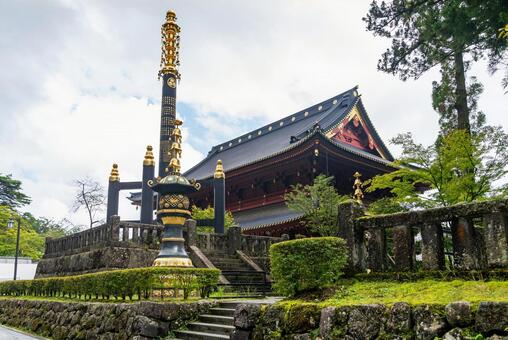 日光市 日光山輪王寺 相輪橖（栃木） 栃木県,日光市,山内の写真素材