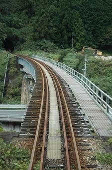Rural railway tracks, JPG