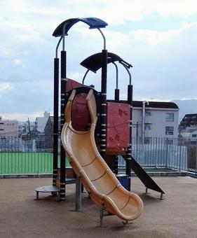 playground equipment, play equipment, park, slide, JPG