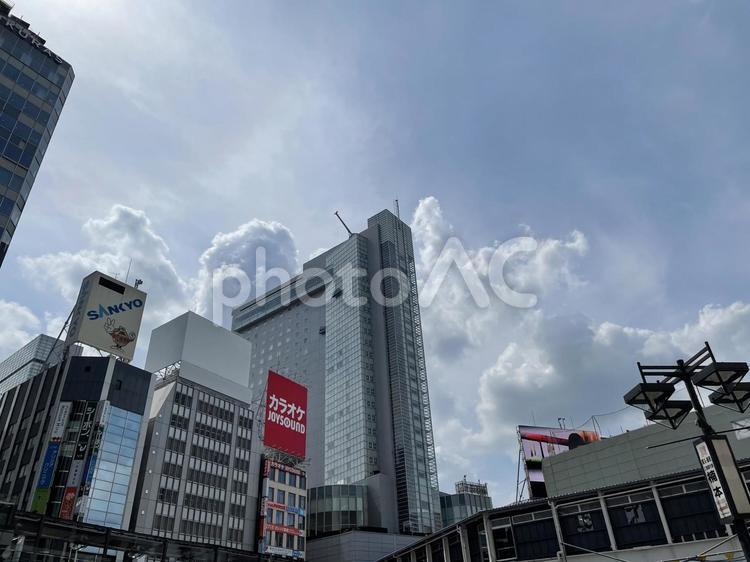 渋谷　風景 渋谷,風景,町並みの写真素材