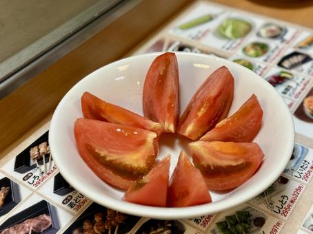くし切りのトマト くし切りのトマト 一品物,サラダ,野菜の写真素材