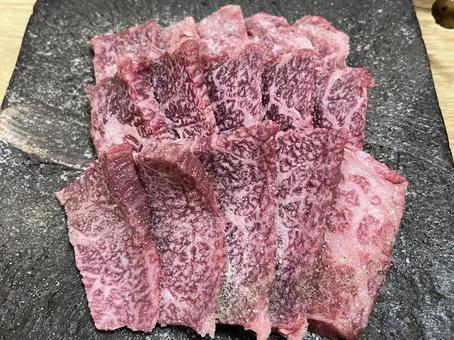 焼肉 焼肉 焼肉,生肉,焼き肉の写真素材