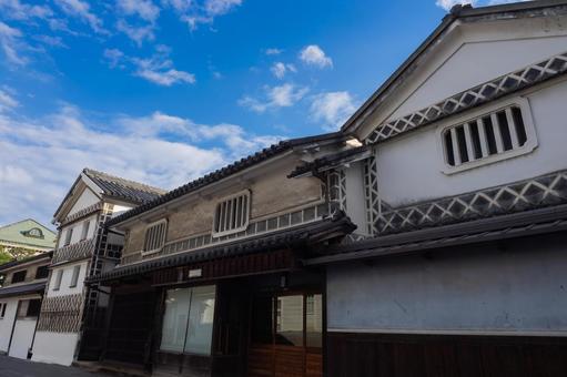 倉敷美観地区の街並み 倉敷,美観地区,日本家屋の写真素材