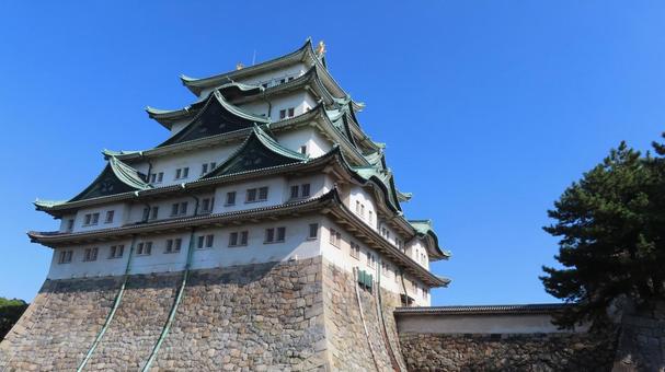 名古屋城　天守　大天守 名古屋城,尾張徳川家,御三家の写真素材