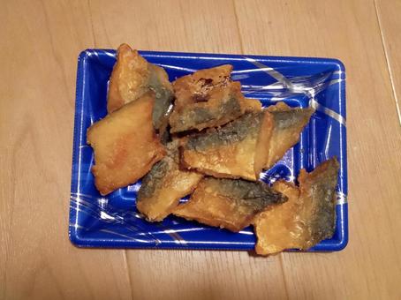 鯖の竜田揚げ 鯖,竜田揚げ,食べ物の写真素材