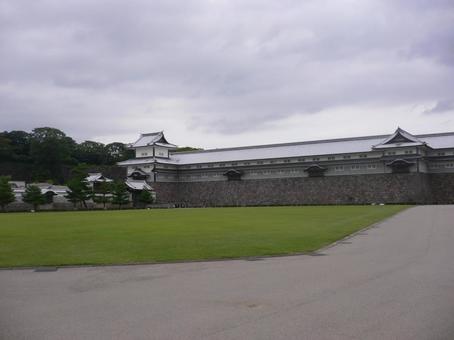 金沢城公園 金沢城公園,金沢,城の写真素材