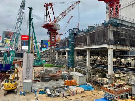 渋谷駅 工事 R7.10 渋谷駅 工事 R7.10 渋谷,渋谷駅,工事の写真素材