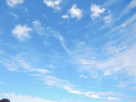 【空の写真】秋空 【空の写真】秋空の写真