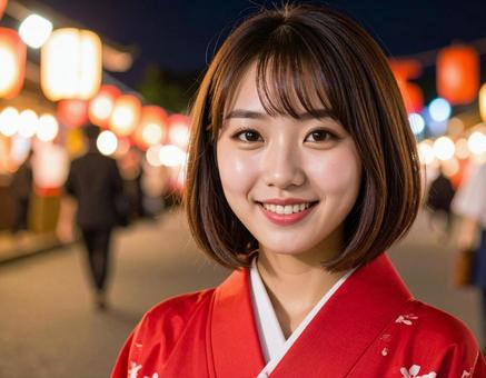 縁日に来ましたの写真