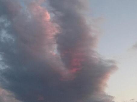 夕暮れの空 夕暮れの空の写真
