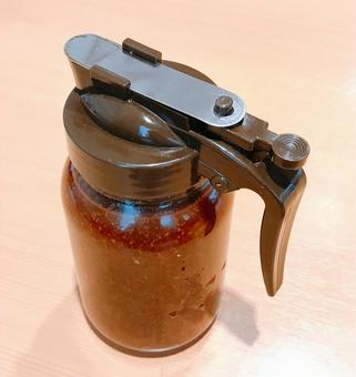 ドレッシング ドレッシング ドレッシング,和風ドレッシング,ドレッシングボトルの写真素材