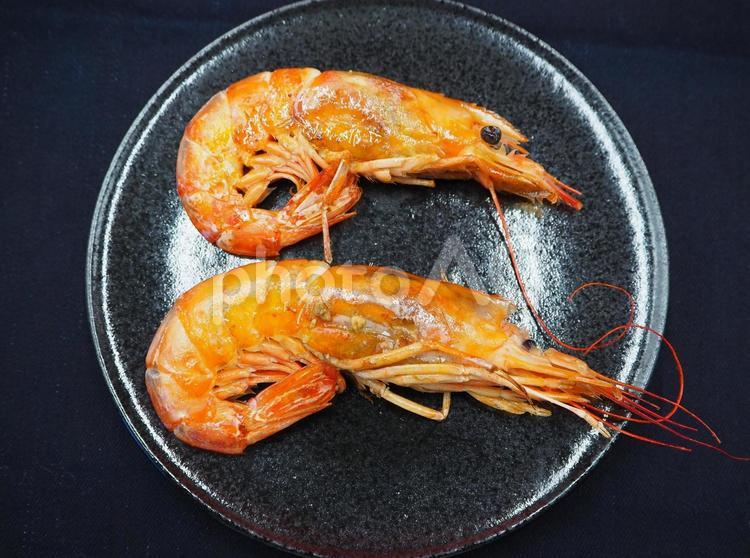 海老のバター焼き・家庭料理 海老,バター焼き,海鮮料理の写真素材
