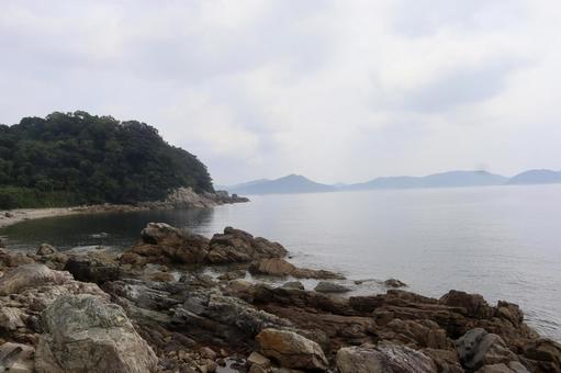 久賀島の海岸(長崎県五島列島) 久賀島の海岸(長崎県五島列島)の写真