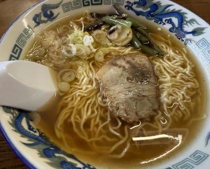 城山公園の中華そば 中華そば,高山ラーメン,ラーメンの写真素材
