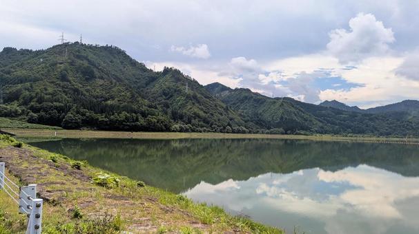 福島県只見湖 福島県只見湖の写真