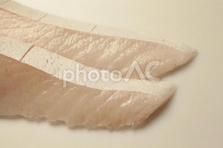ブリのお刺身　２枚重ね　２ 刺身,おさしみ,ぶりの写真素材
