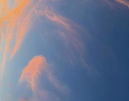 夕焼け空 夕焼け空の写真