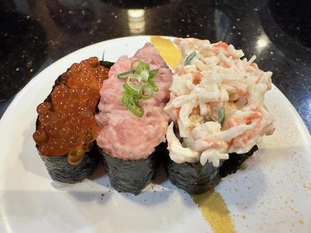Seafood 3 pieces, JPG Seafood 3 pieces, JPG