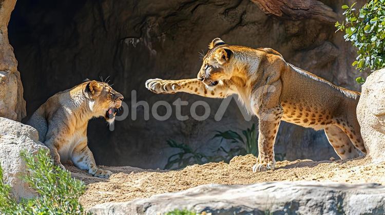 ライオン ライオン,lion,王者の写真素材