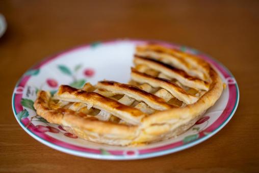 美味しそうな手作りパイ 食べ物,デザート,スイーツの写真素材