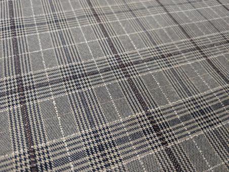 秋冬チェックの布地2 秋冬チェックの布地2 生地,布,ジャガードの写真素材