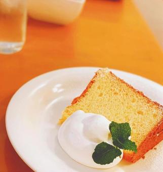 シフォンケーキ シフォンケーキの写真