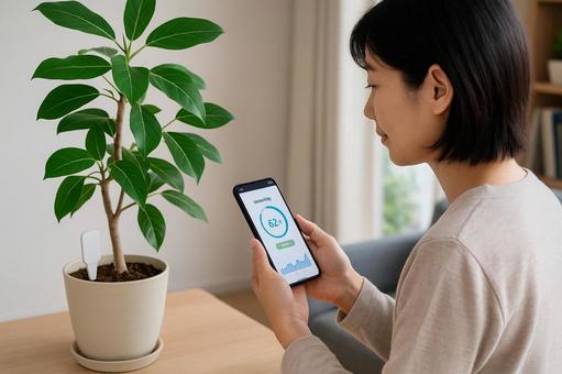 IoT湿度ガーデニング IoT湿度ガーデニングの写真