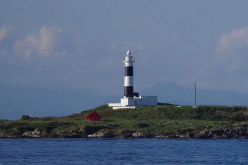 大間埼灯台 大間埼灯台 大間埼灯台,下北半島大間崎,弁天島の写真素材
