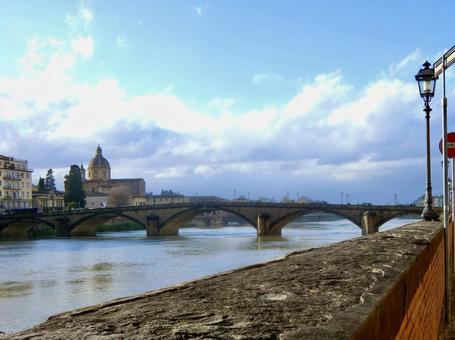 イタリア フィレンツェの街並み6 イタリア フィレンツェの街並み6の写真