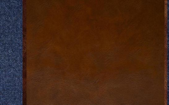 レザーとデニムのフレーム レザー,お洒落,フレームの写真素材