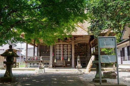 落合観音堂⑷ 落合観音堂⑷ 観音堂,素木造,三間四方の写真素材